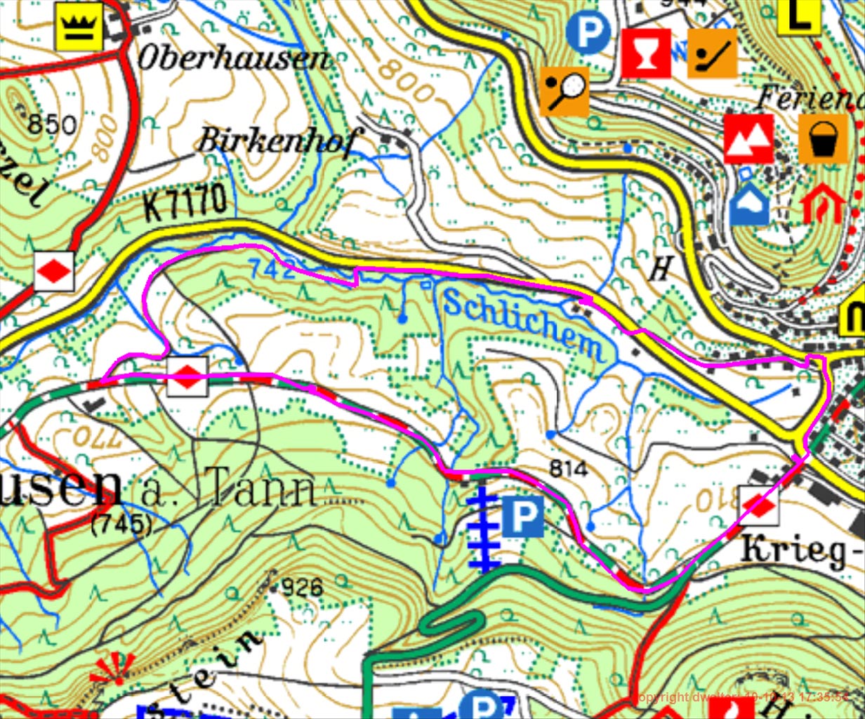 Schlichemwanderweg Tieringen nach Hausen